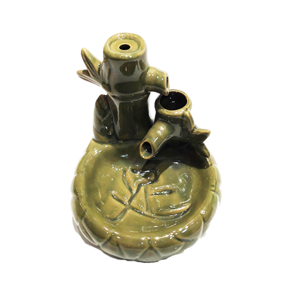 知足常樂 倒流香爐【十方】149858