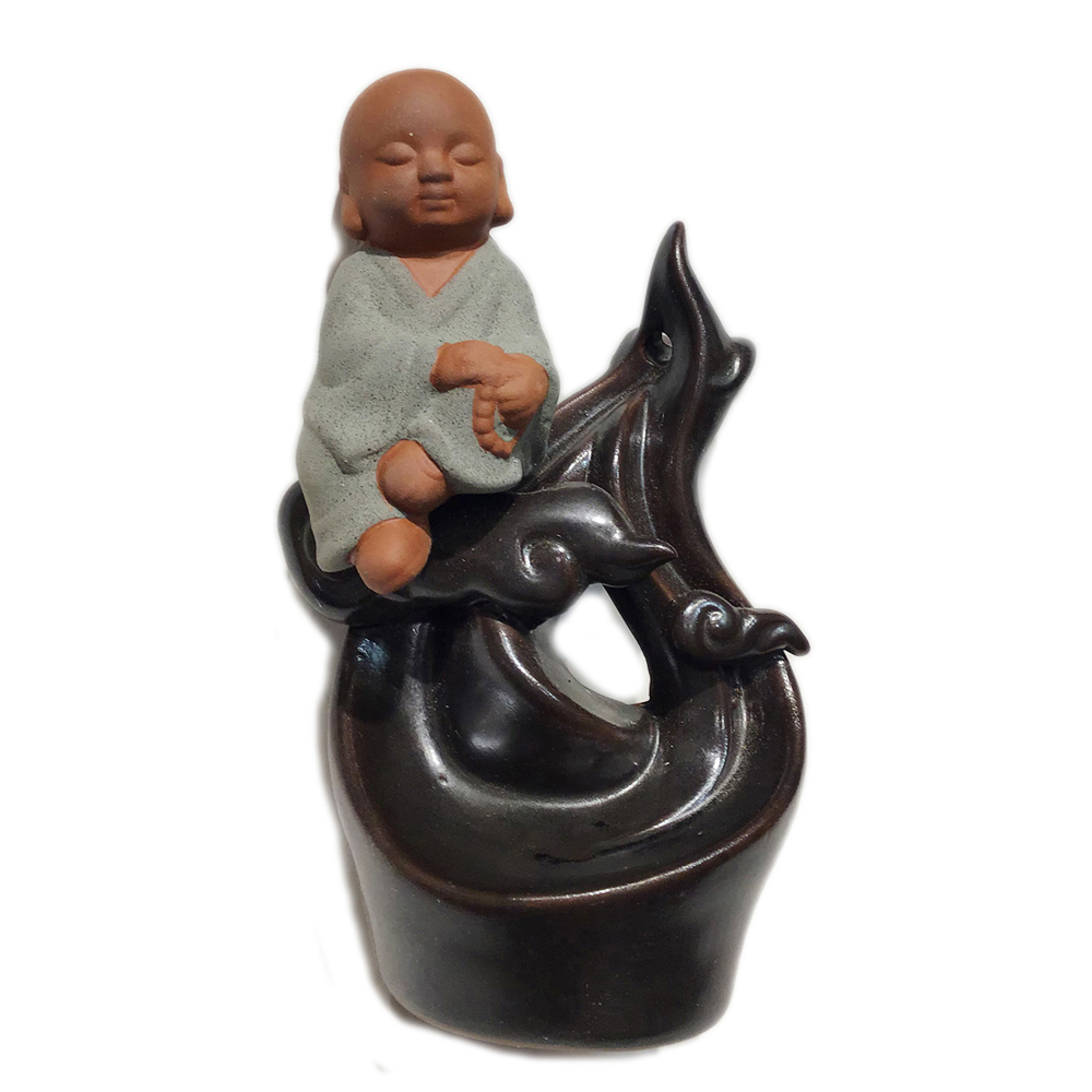 沙彌 倒流香爐【十方】149861