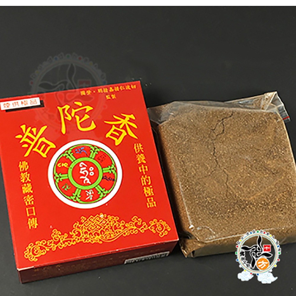 普陀香{香粉}4兩+消業障火供紙10張【十方】112742