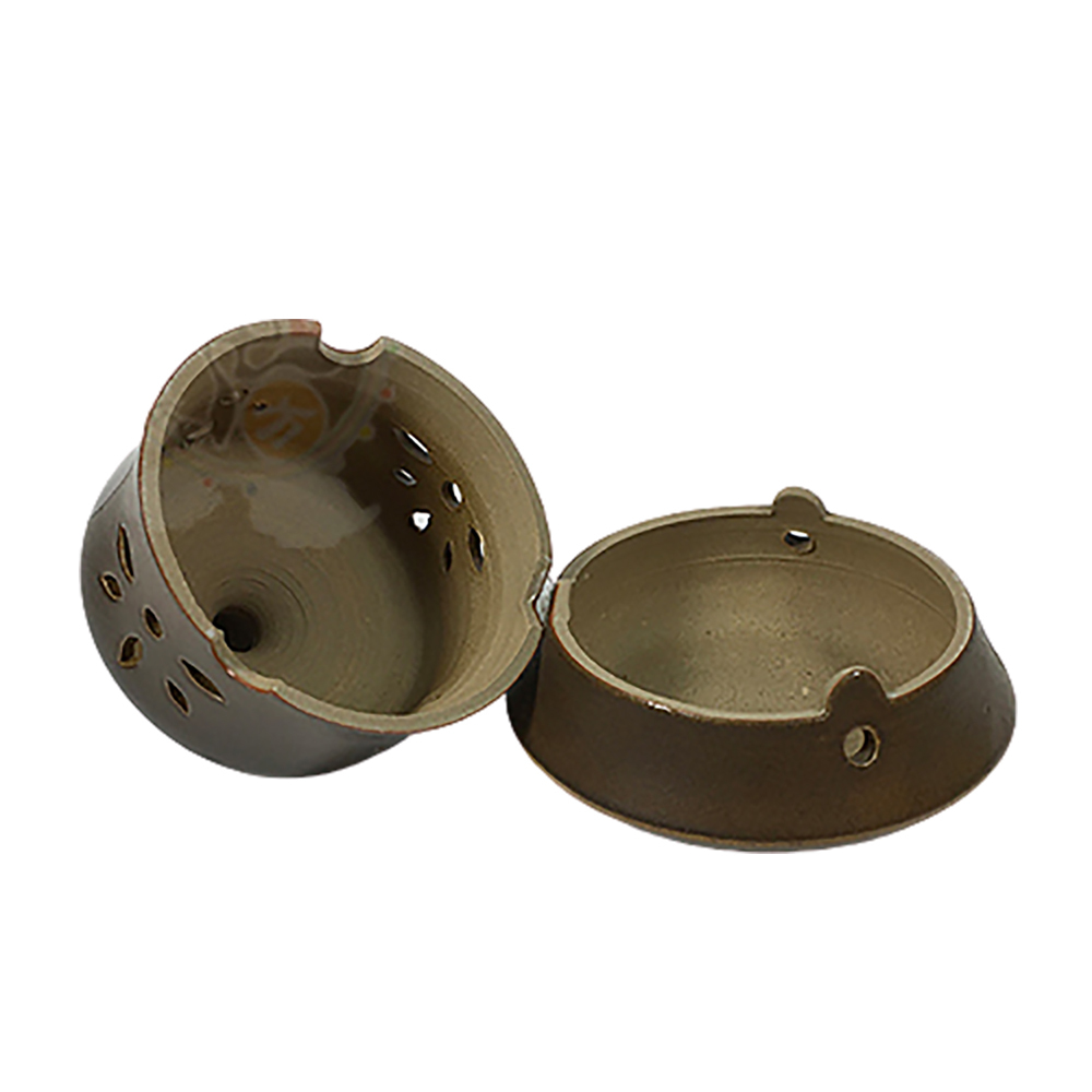  鐘型淨香爐{秋香綠}【十方】118120