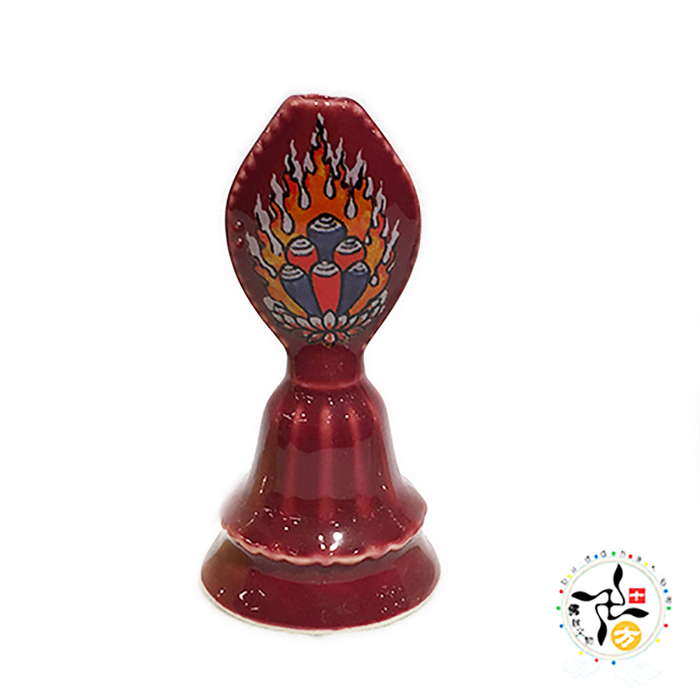 摩尼寶陶瓷香粉模{紅色}【十方】113932