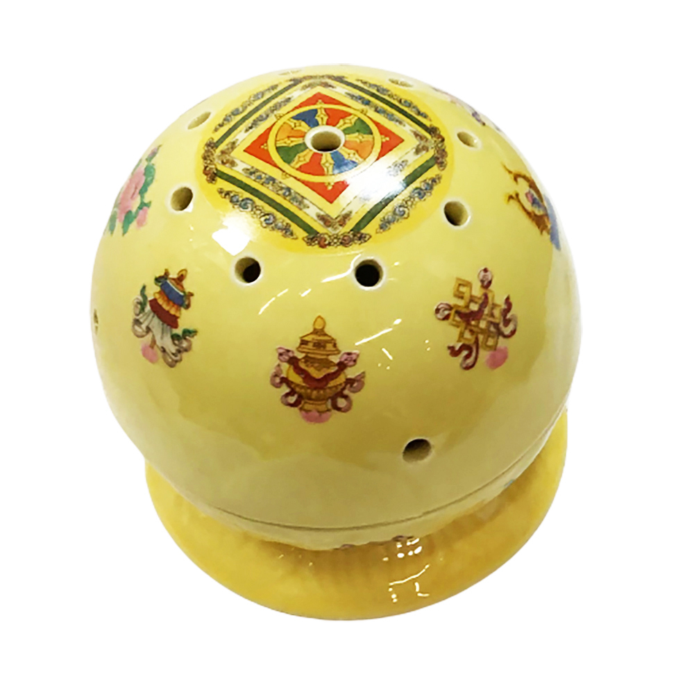 增益壇城寶瓶爐{14型}黃色【十方】113916