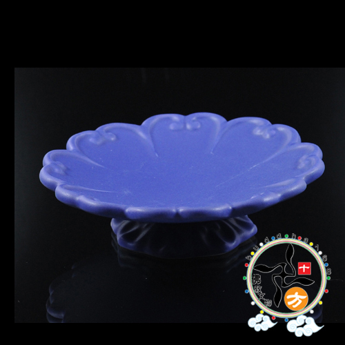 汝窯藍供香盤&八卦香夾【十方】131603