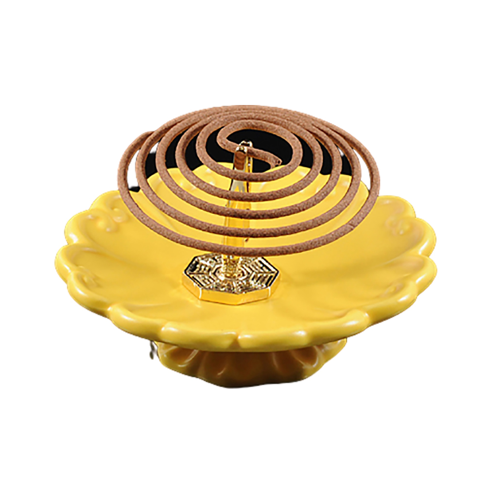 汝窯黃供香盤&八卦香夾【十方】131602