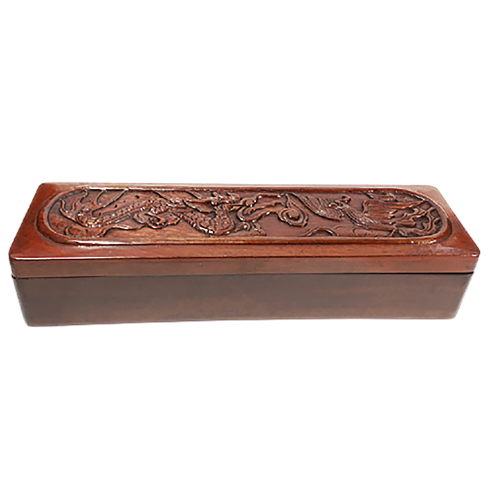 龍鳳花梨木寶盒【十方】135538