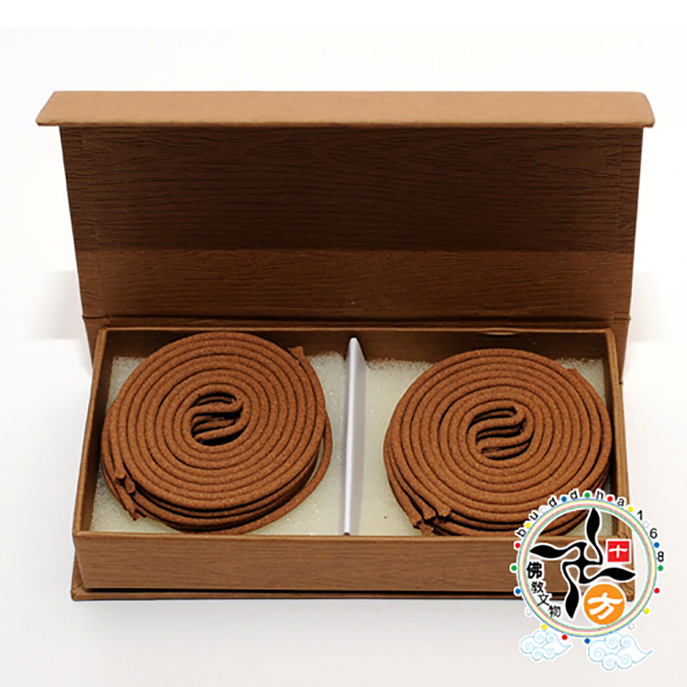 印度老山檀微盤香2H【十方】132062