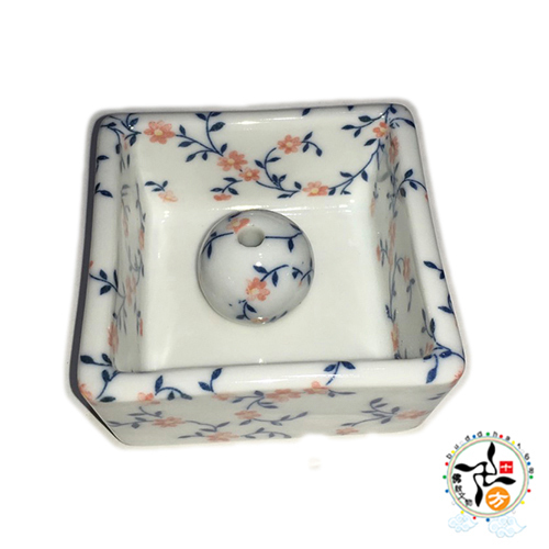 小花方型香皿 日本進口【十方】142776