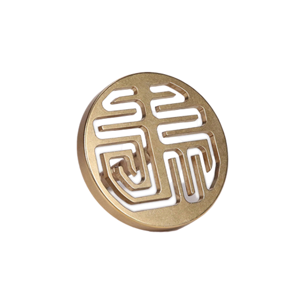 福 純銅香篆香模【十方】149625