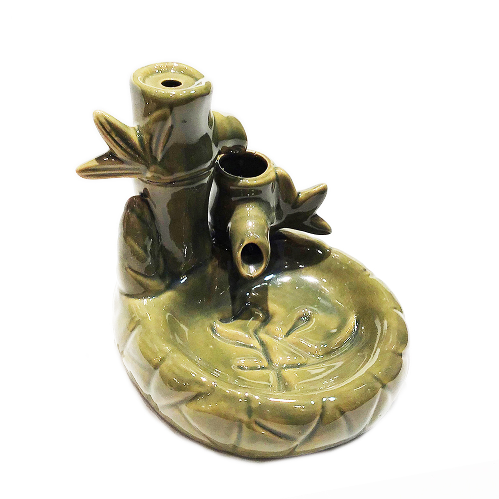 知足常樂 倒流香爐【十方】149858