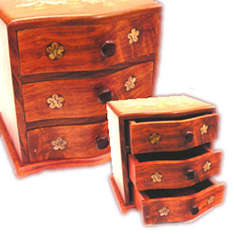 紫檀木方珠寶盒【十方】113546