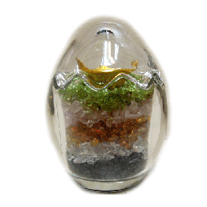 招財{五行}水晶聚寶蛋開運旺財品【十方】127335