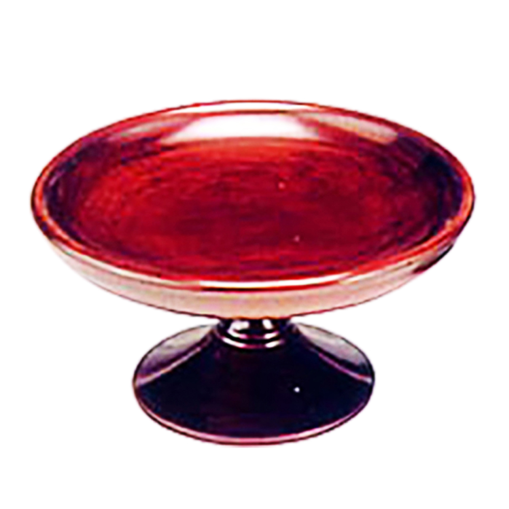 紅木供果盤6寸(1個)【十方】127311