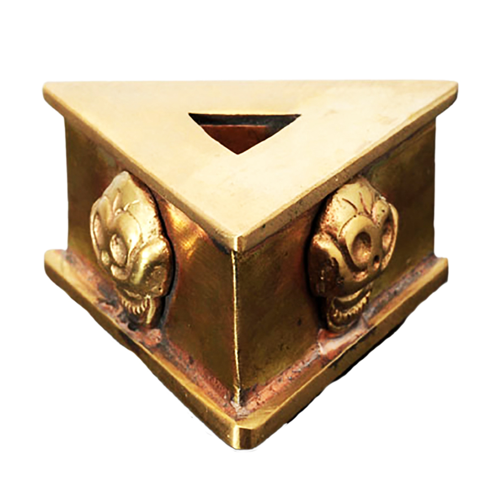 三角法器銅座【十方】128572