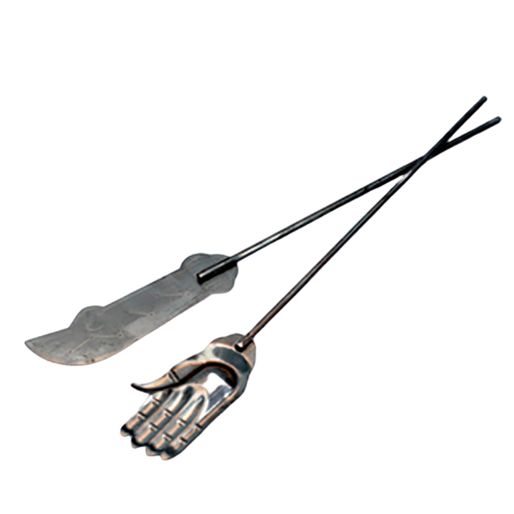 鋼製出食器 23公分  一對【十方】131180