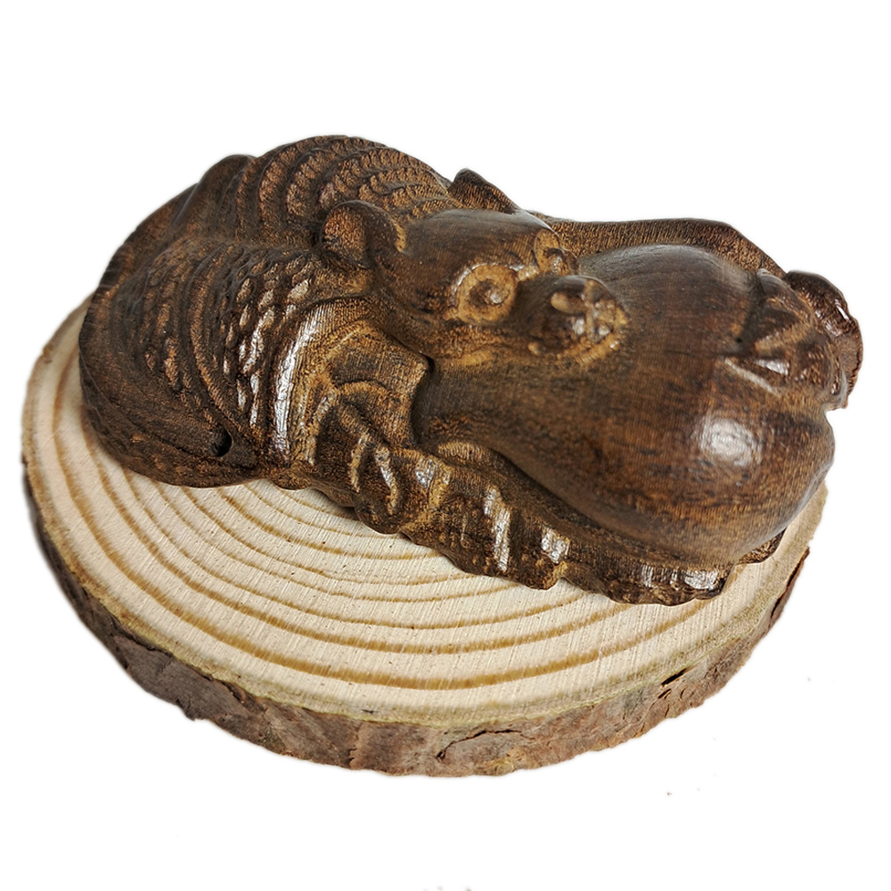 福祿壽{土沉木雕}【十方】132670