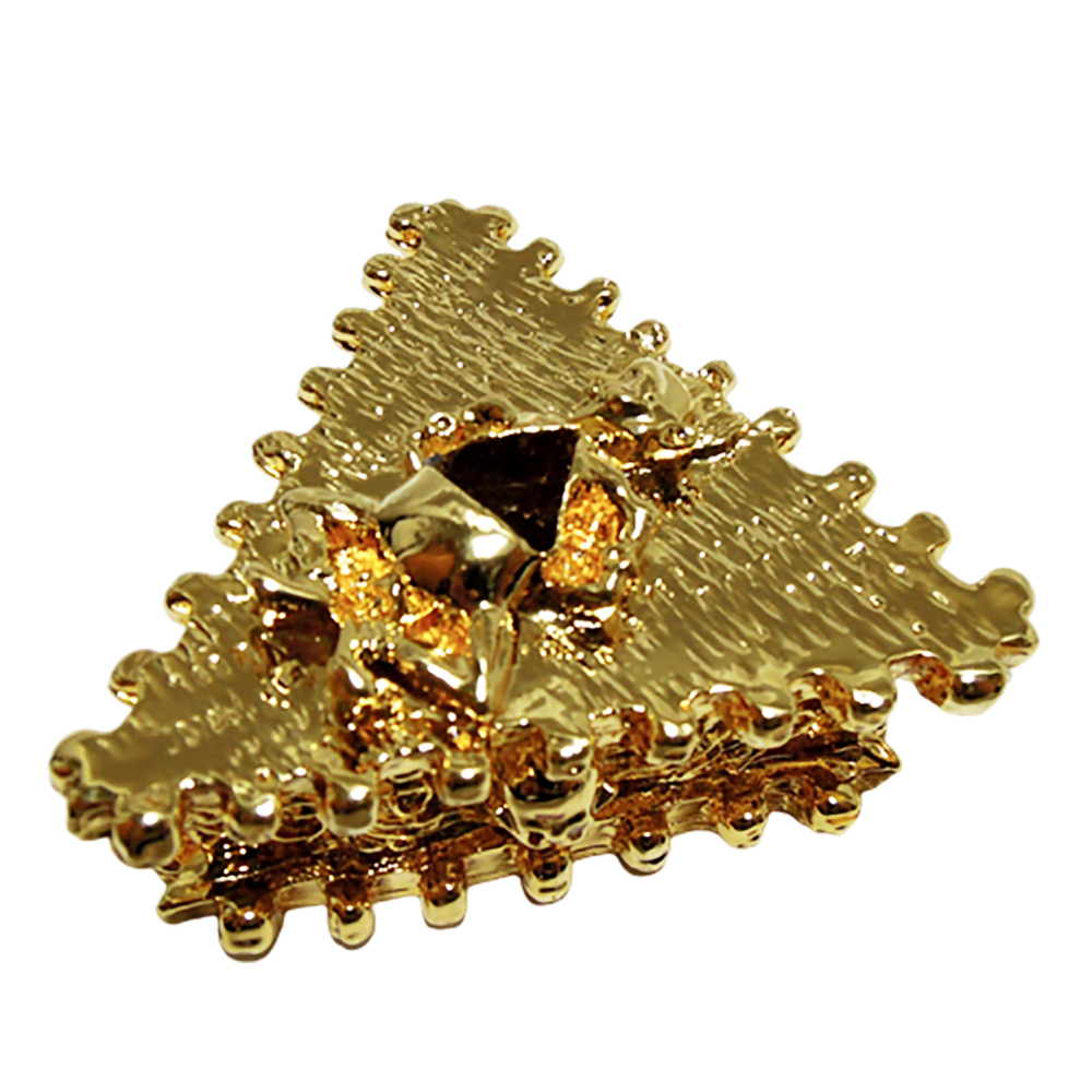 普巴座(三角型)金色骷顱【十方】128873