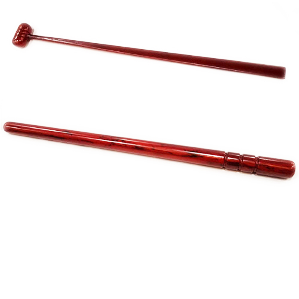 紅木鼓棒+鐘棒 39公分 地鐘板使用【十方】142346