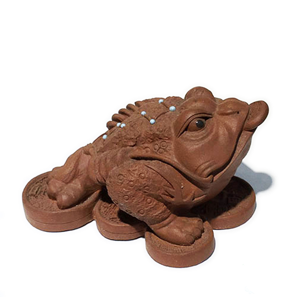 招財蟾蜍紫砂精品【十方】142613