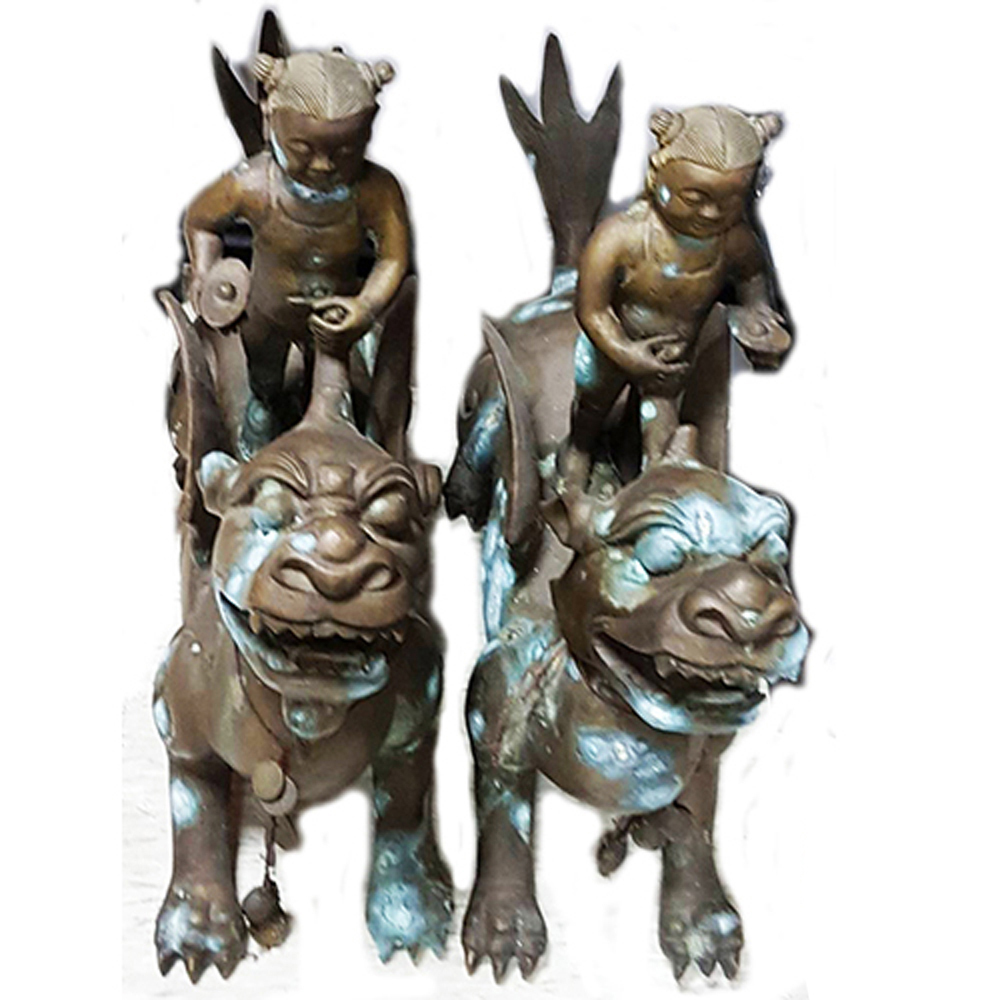 飛天貔貅一對【十方】142691