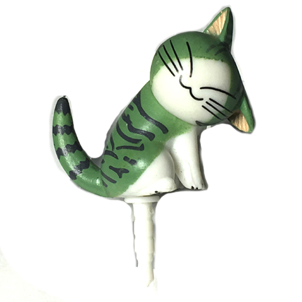 招財 Q貓咪 耳機塞 3公分【十方】145377