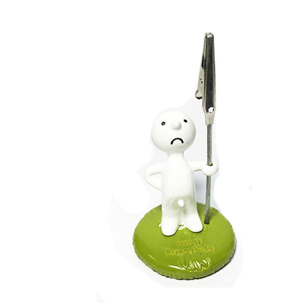 創意小白人便條紙夾高8.5公分【十方】145810