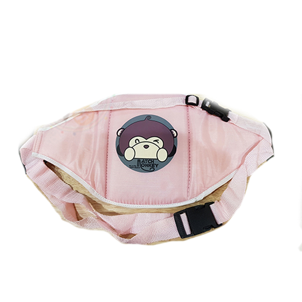 可愛猴騎車親子腰帶安全帶103.5公分【十方】145824