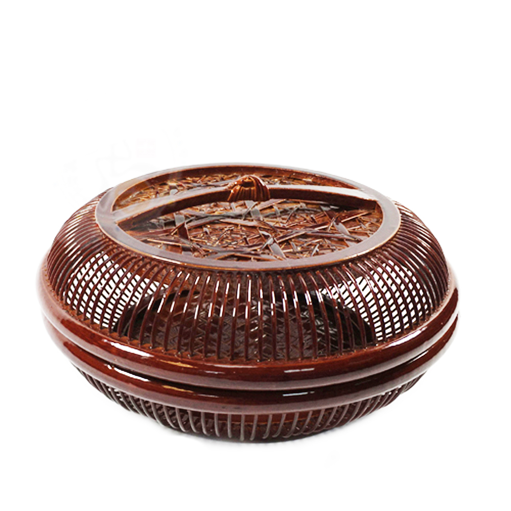 小竹籃加蓋    公分【十方】145866