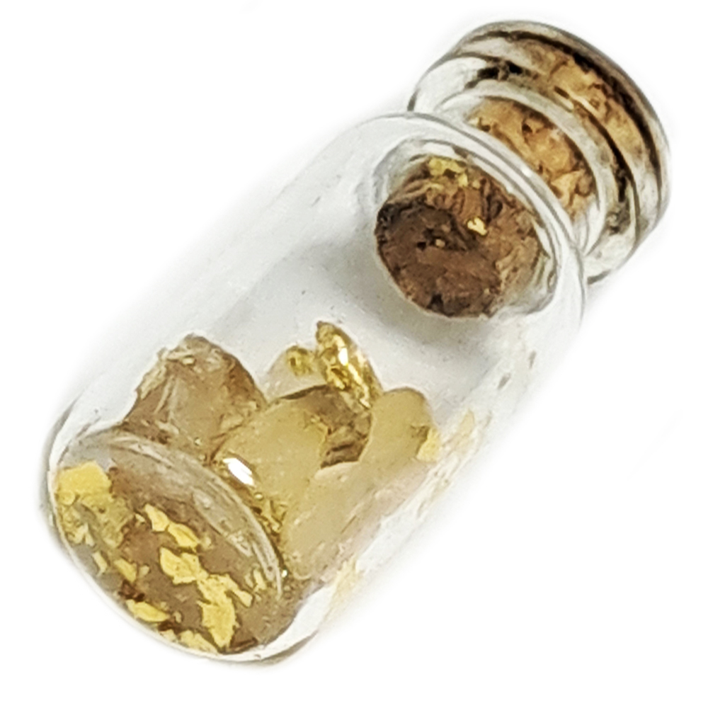 黃晶金箔玻璃小寶瓶【十方】146190