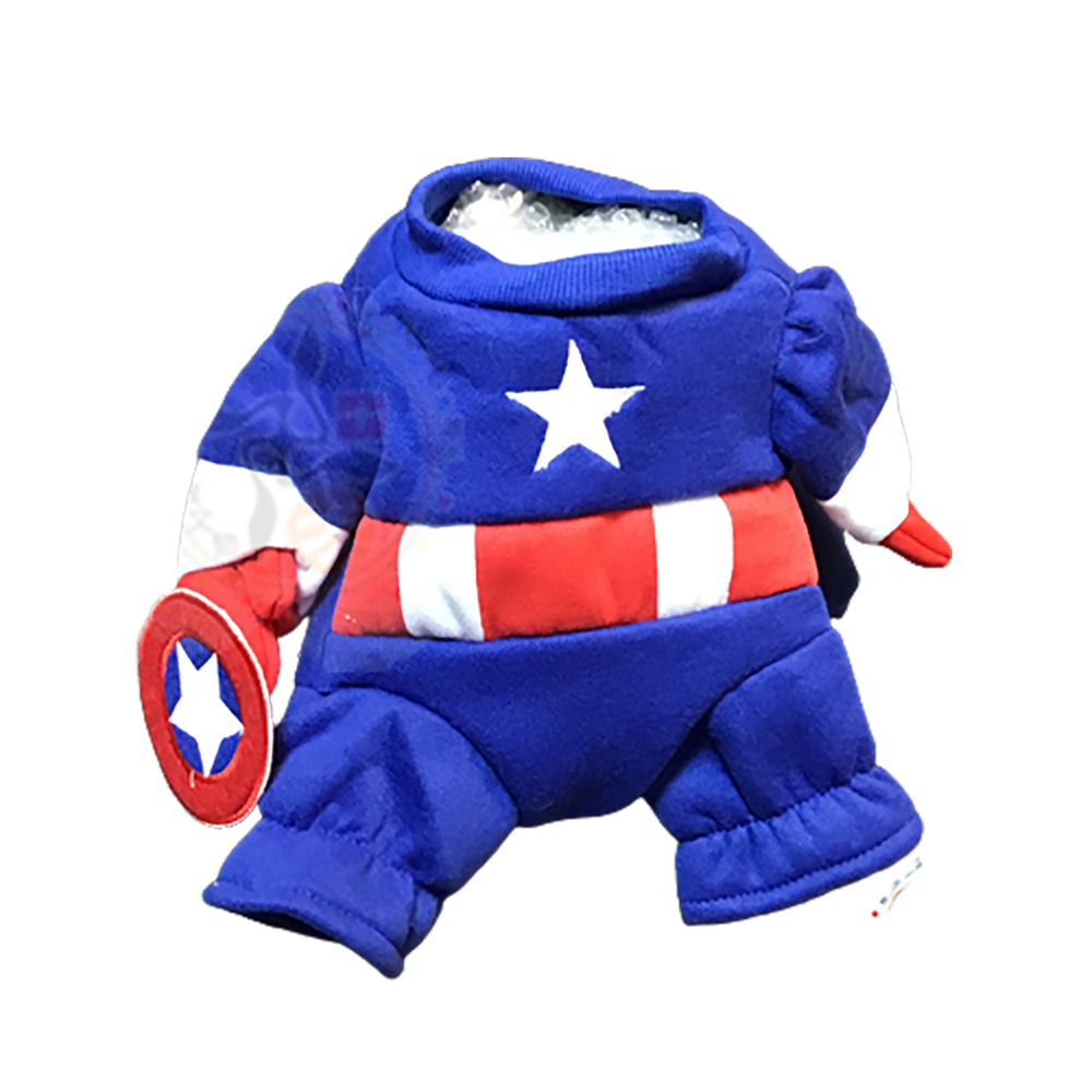 超人藍色厚棉寵物衣服#12【十方】147280