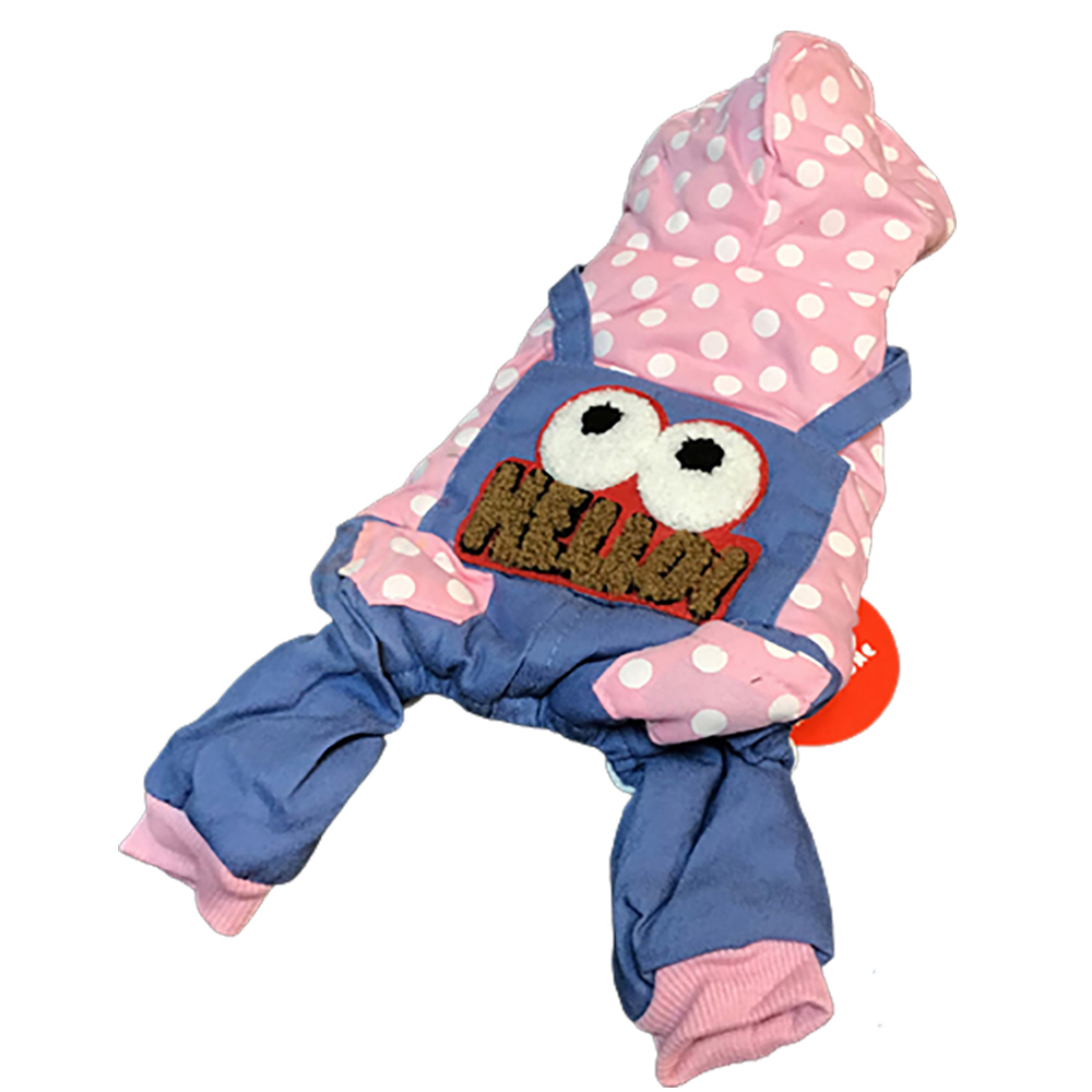 大眼吊袋套裝寵物衣服S【十方】147292