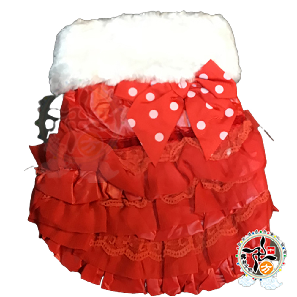 紅色皮衣寵物衣服S【十方】147308