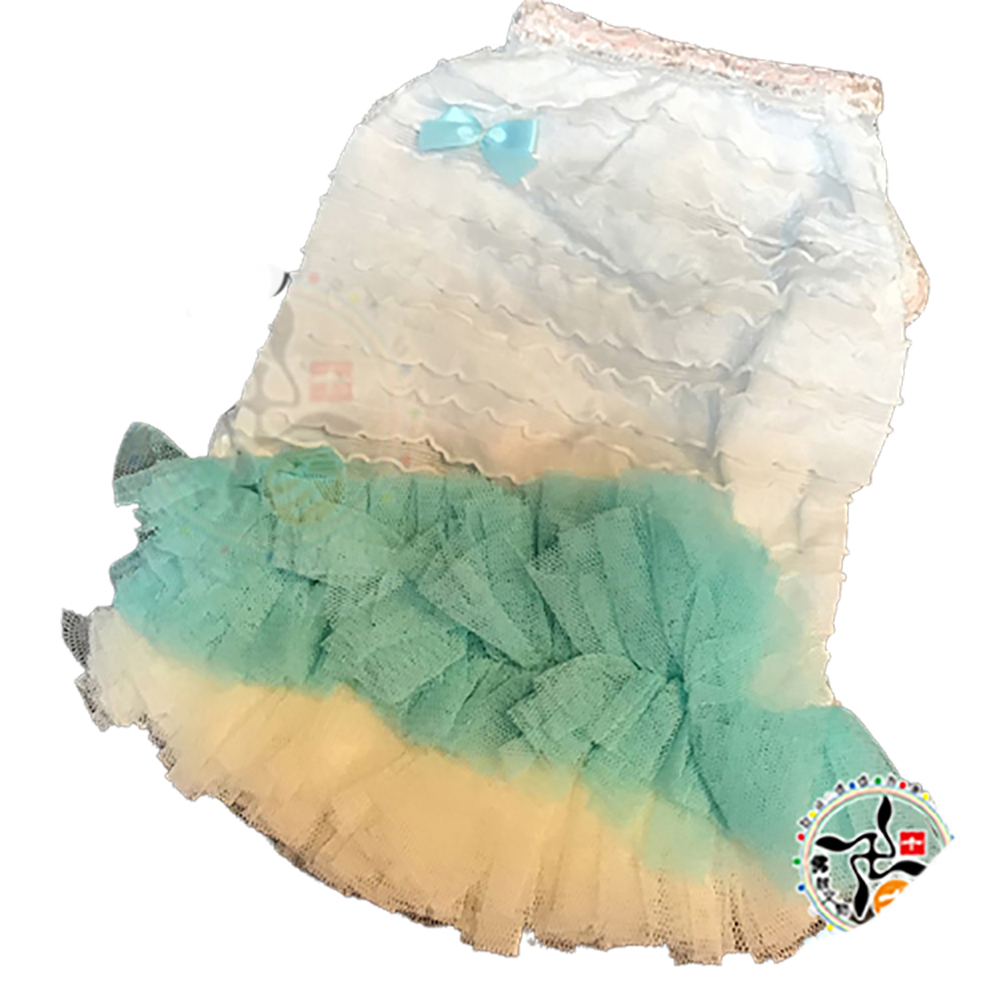 天藍紗裙寵物衣服【十方】147310