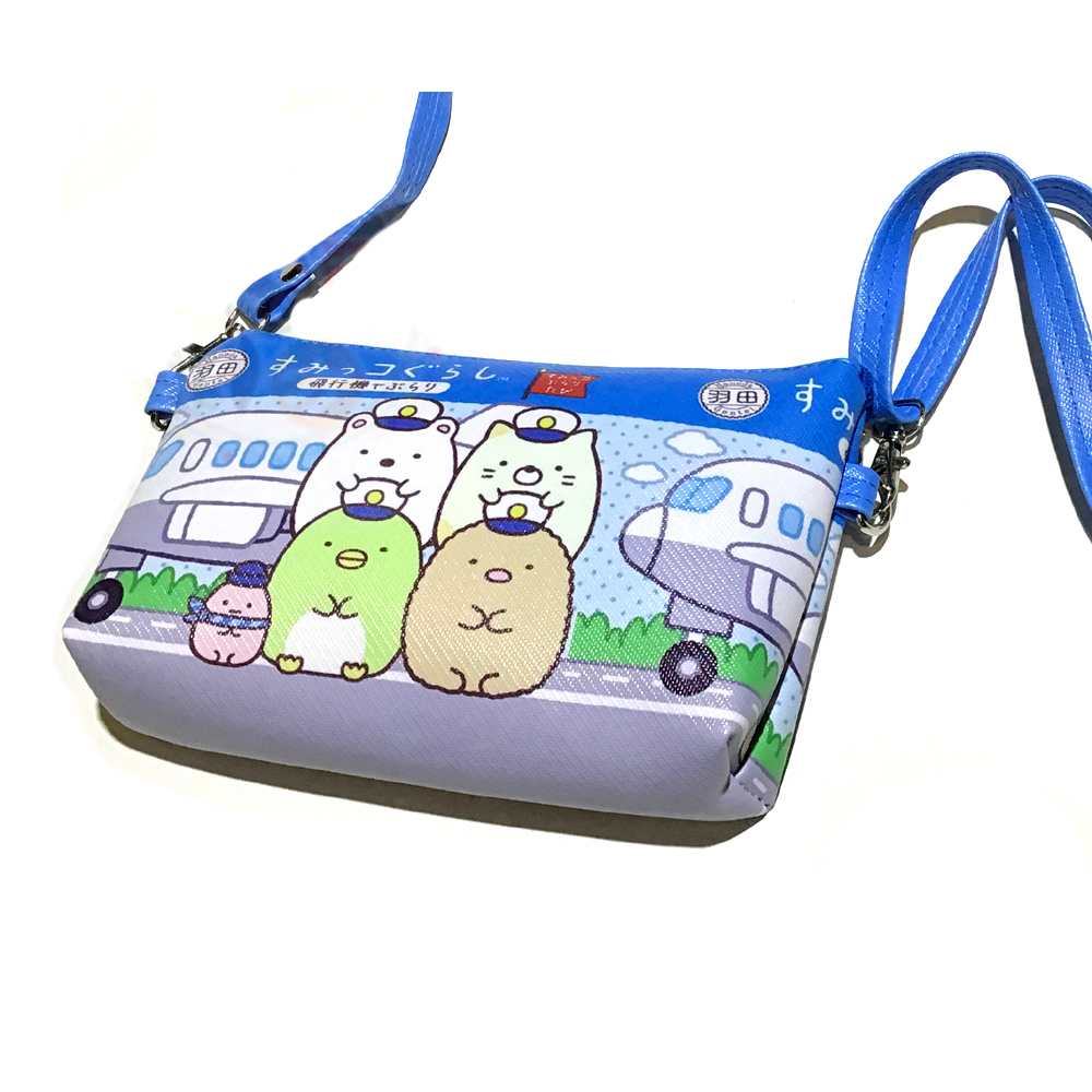 角落生物 藍紫色 側背卡通包【十方】148120