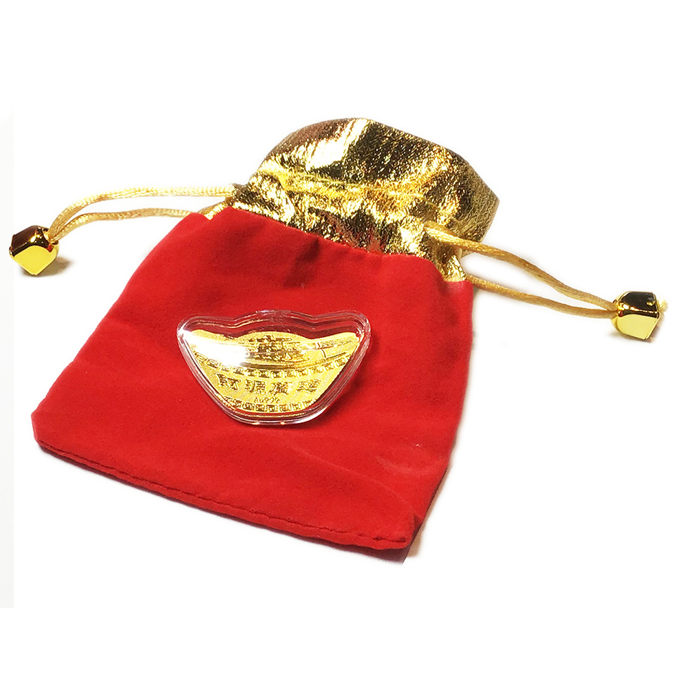 金元寶招財進寶+寶袋【十方】148716