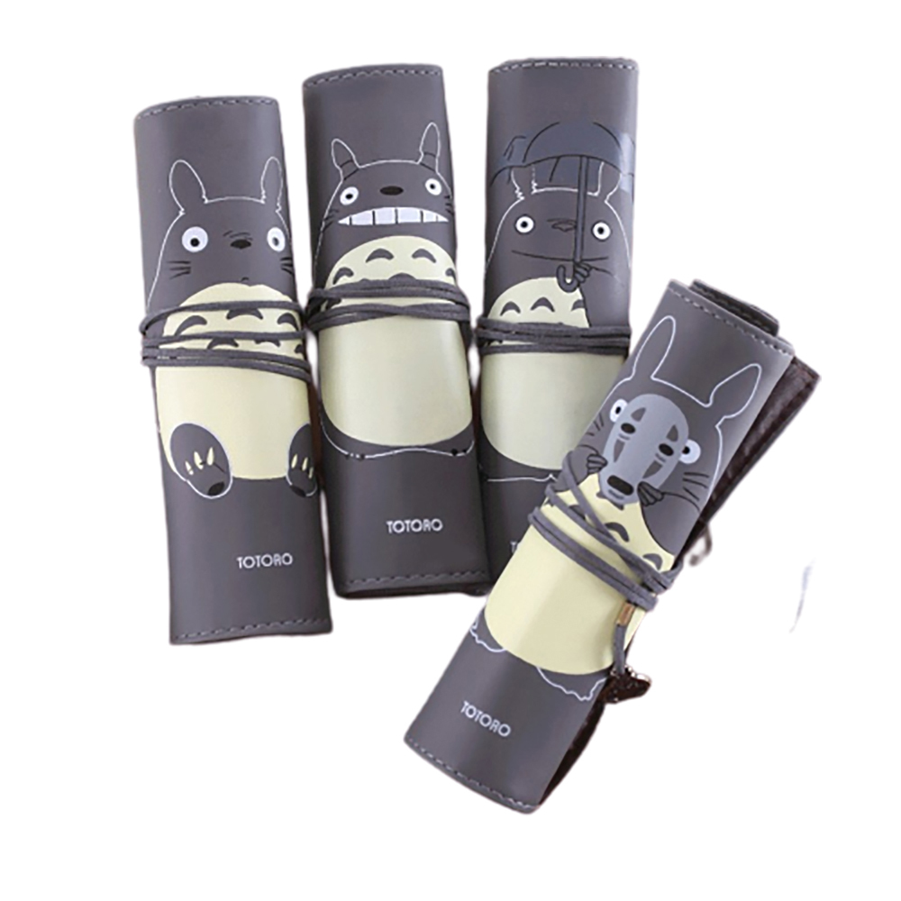 撐傘 龍貓捲簾筆袋【十方】149566