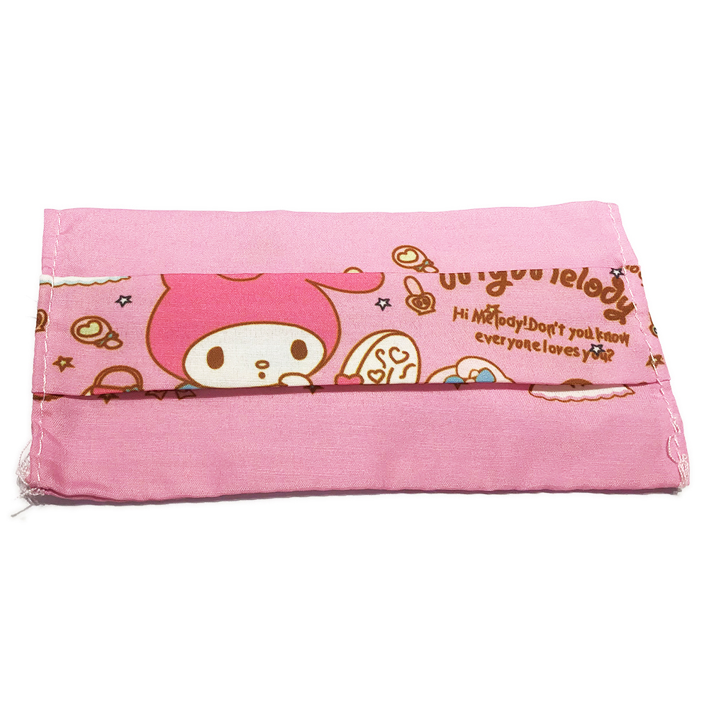 美樂蒂口罩布套可水洗反覆使用口罩收納套【十方】149483