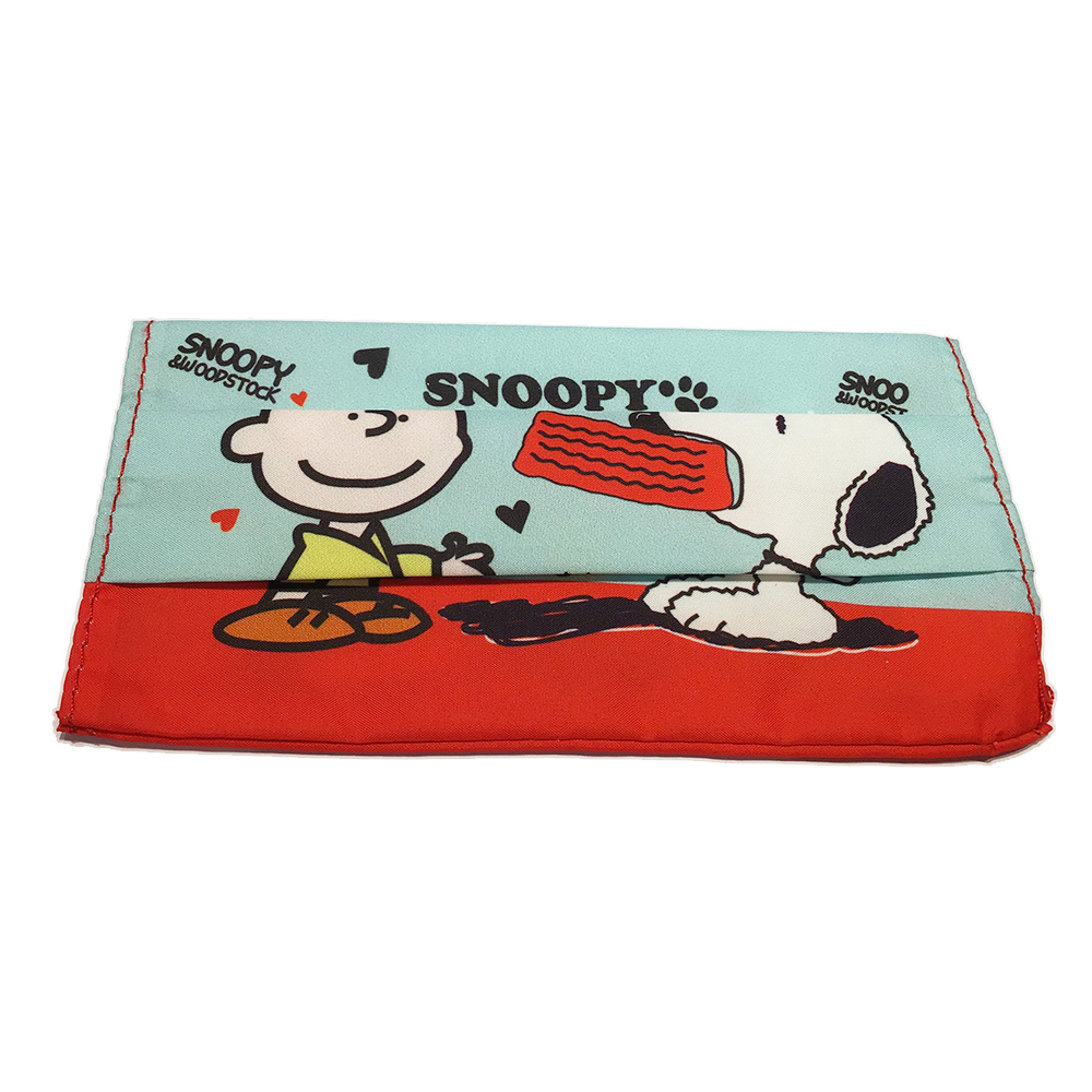 史奴比口罩布套可水洗反覆使用口罩收納套【十方】149496