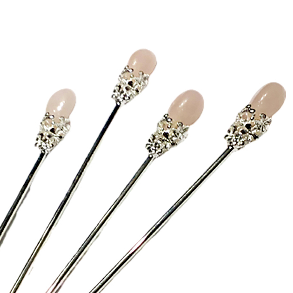 粉晶髮簪【十方】150314