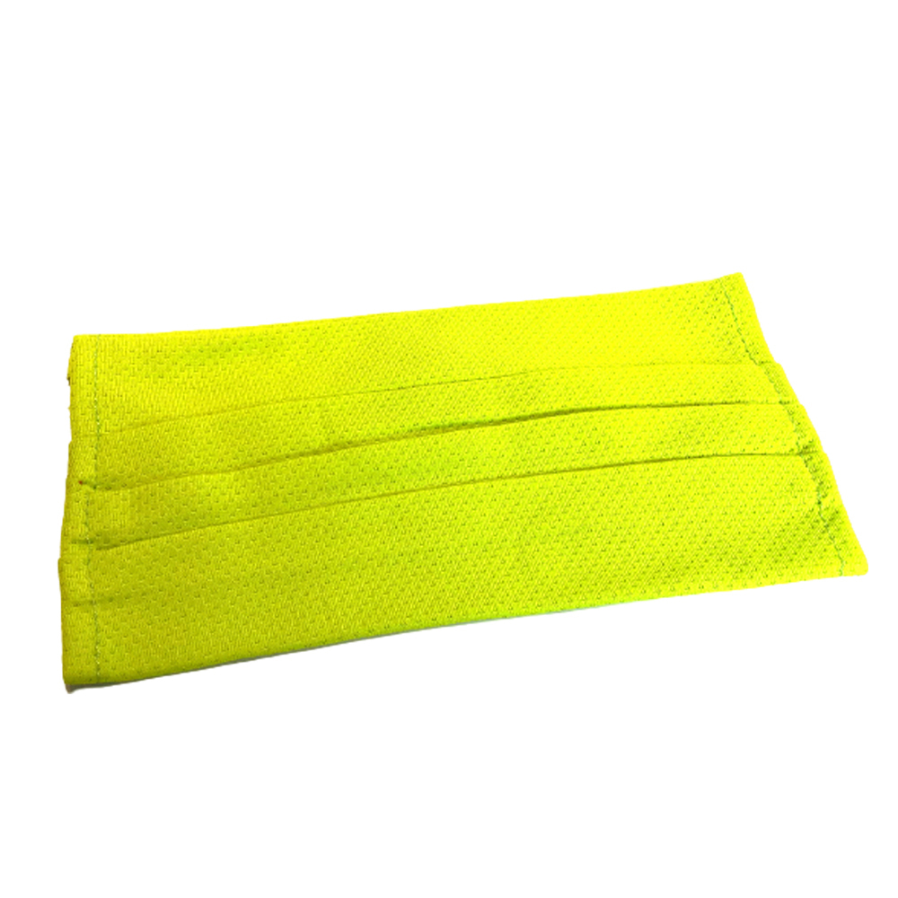 螢光綠 口罩布套可水洗反覆使用口罩收納套【十方】150409