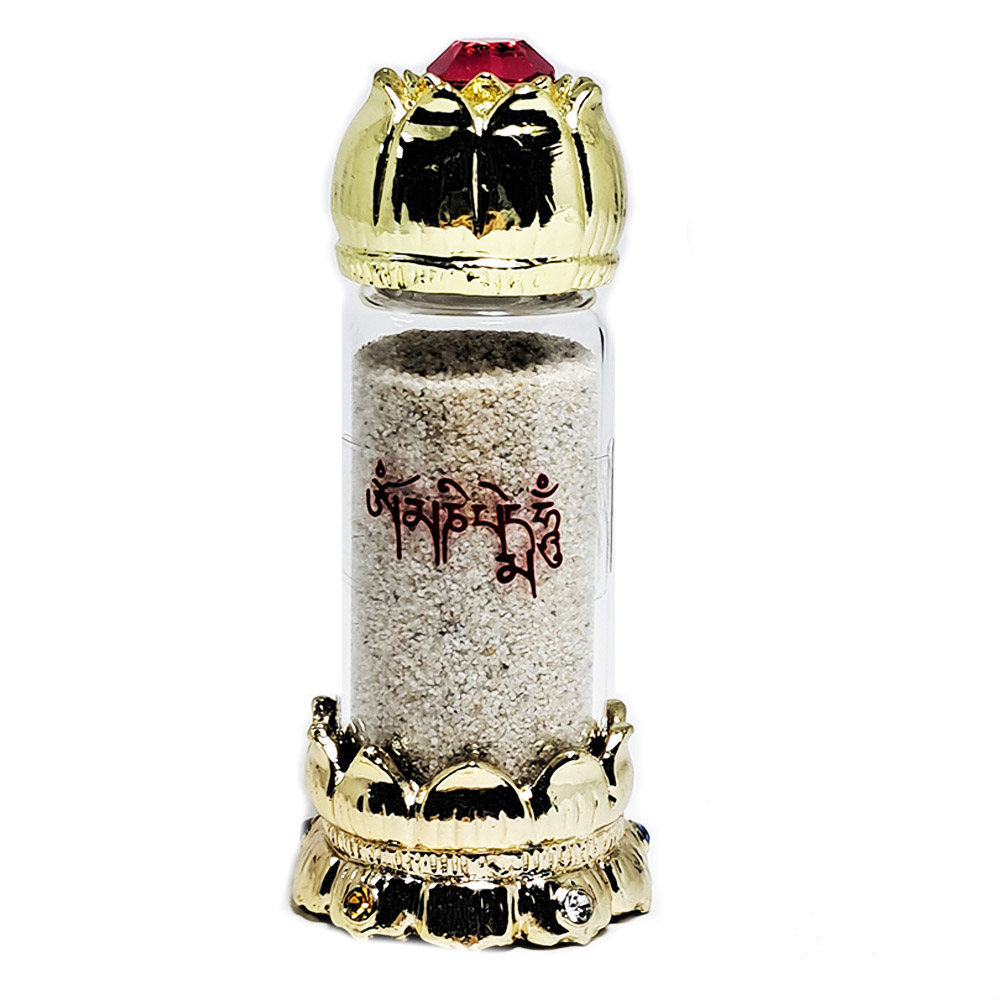 金光明沙 金剛沙 玻璃寶瓶【十方】152023