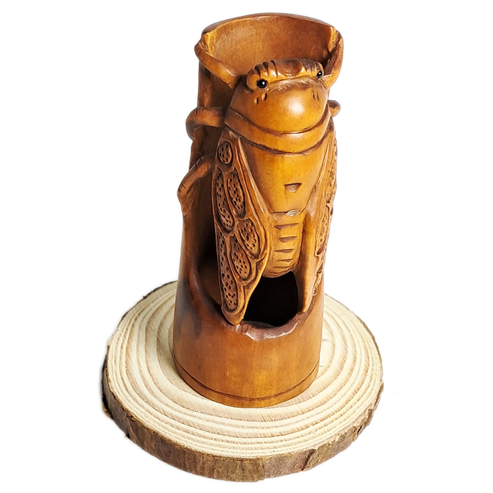 貂蟬滿座{黃楊木雕}開運精品【十方】152306