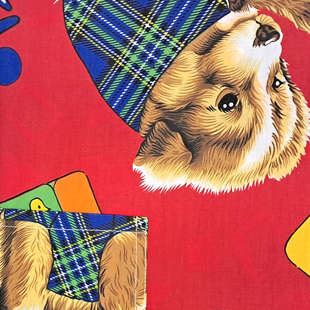 紅色小狗圍裙【十方】152125