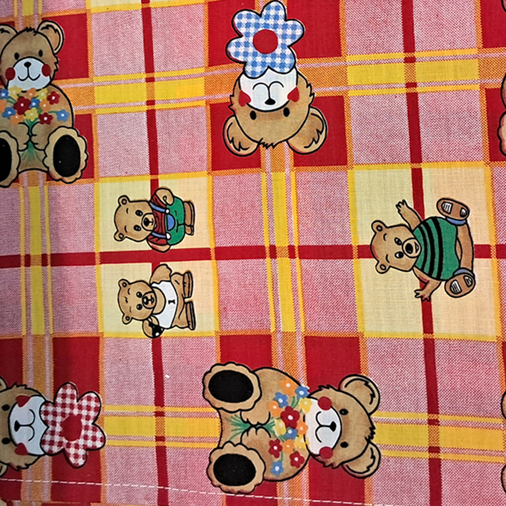 紅格小熊圍裙【十方】152127