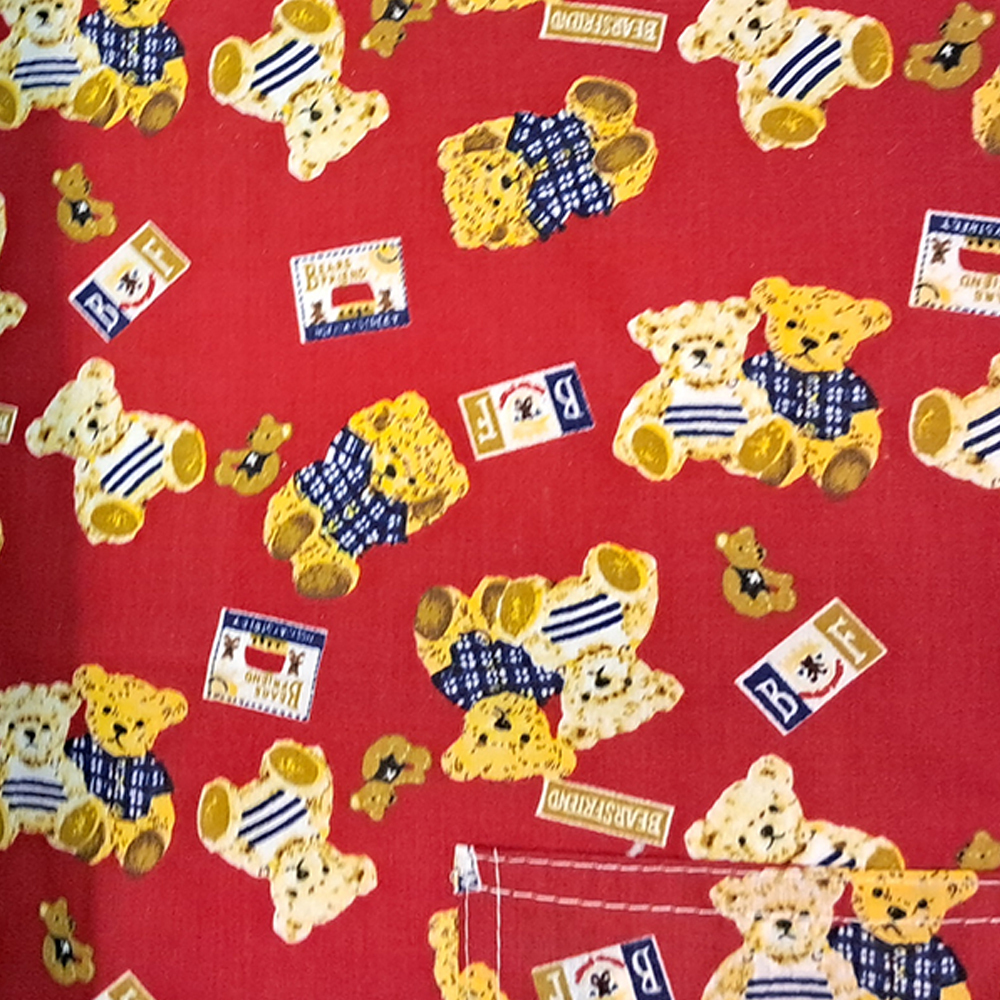 紅色小熊圍裙【十方】152131