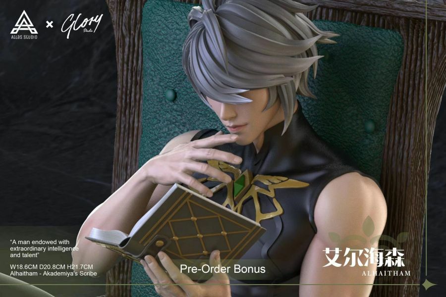 原神 アルハイゼン Atlas フィギュア ガレージキット ガレキ