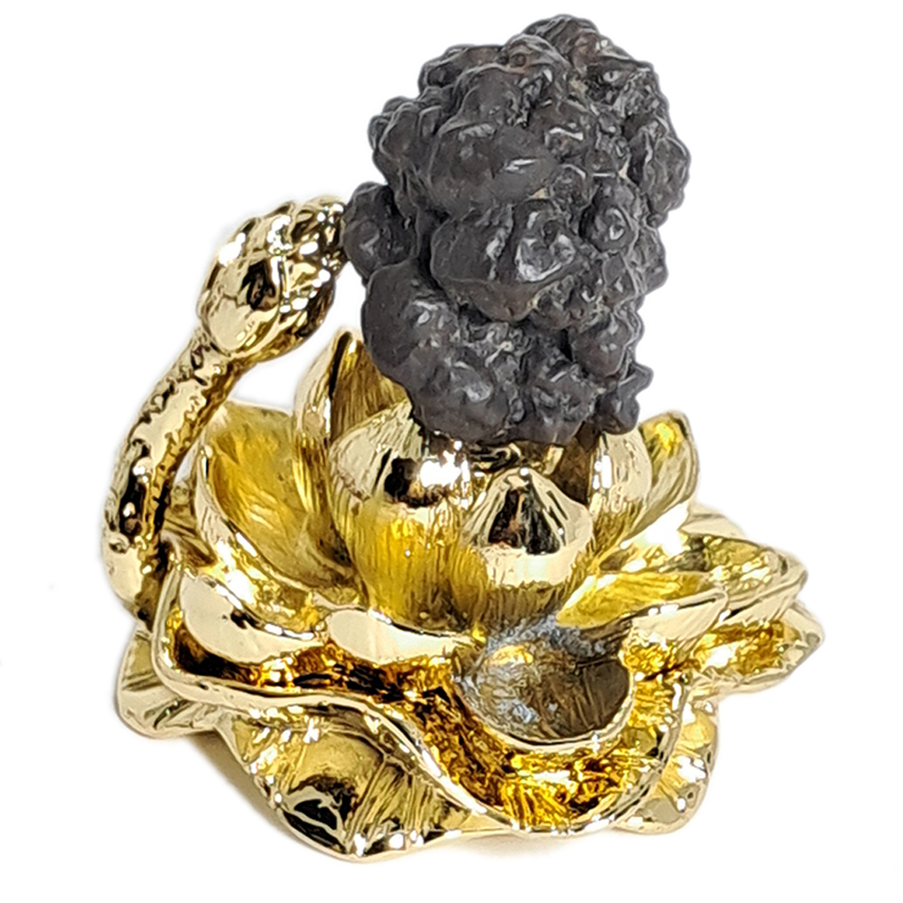 天鐵 殞石礦2.8公分&金蓮座【十方】152404