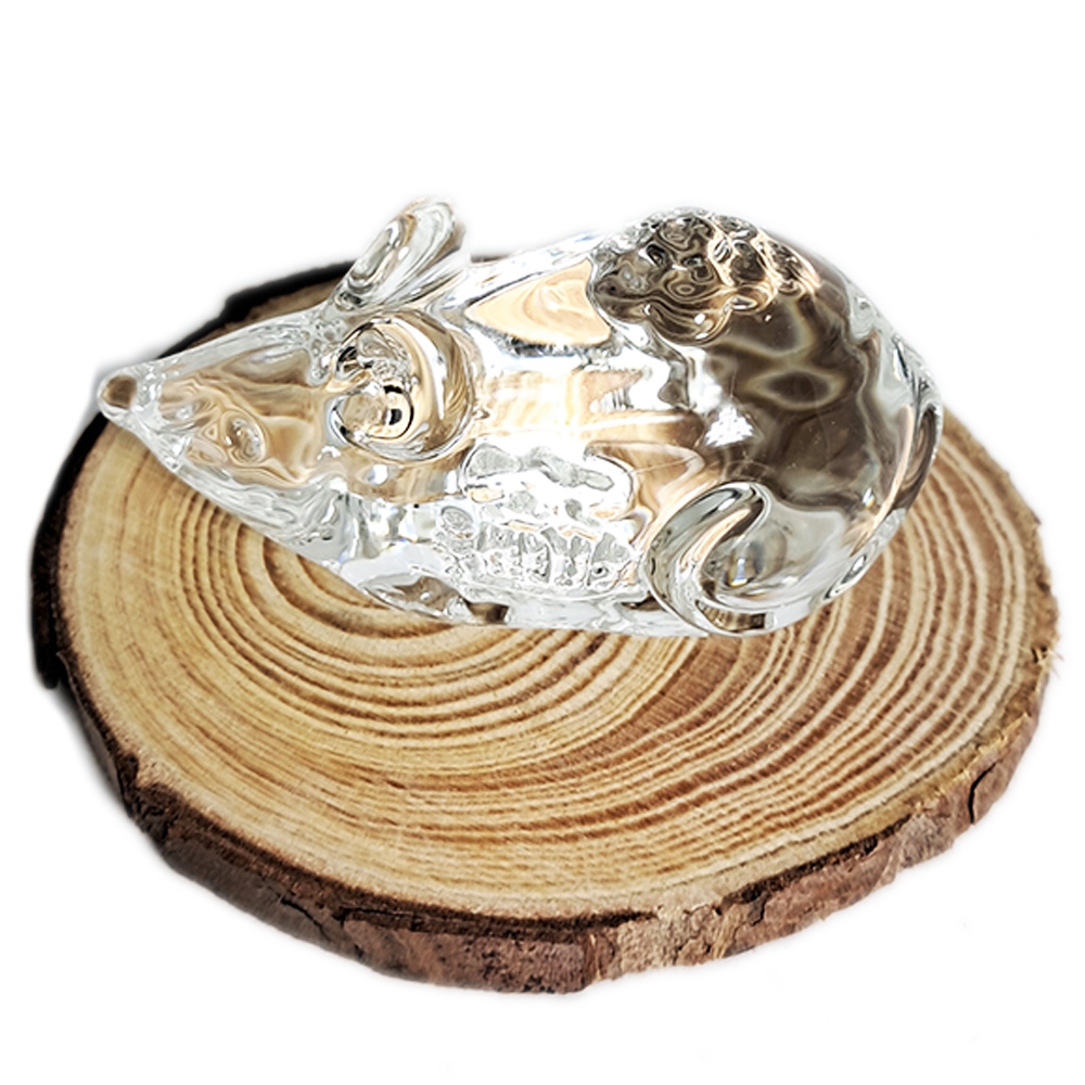 咬錢鼠5公分{琉璃}開運福品【十方】152466