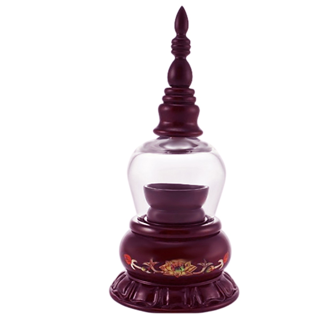 裝臟舍利塔{紅木}高22cm中【十方】111458