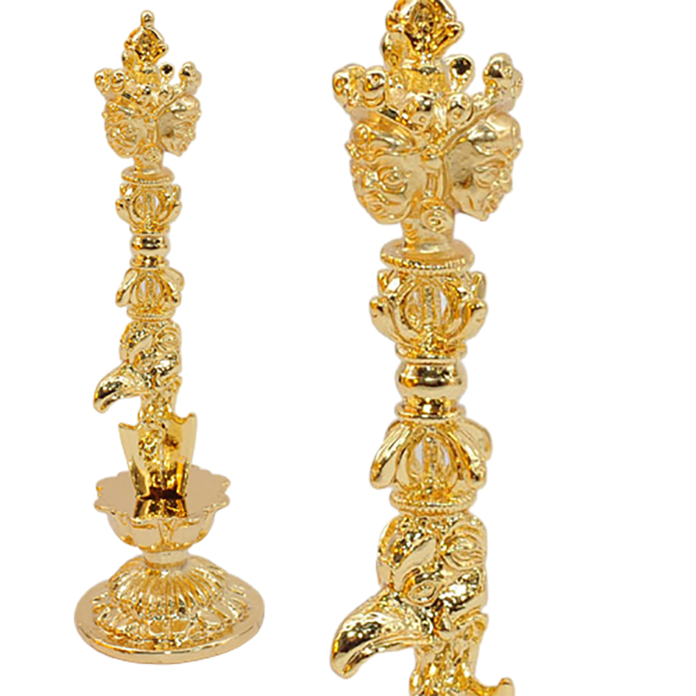 普巴杵(金色)10公分加底座【十方】125394