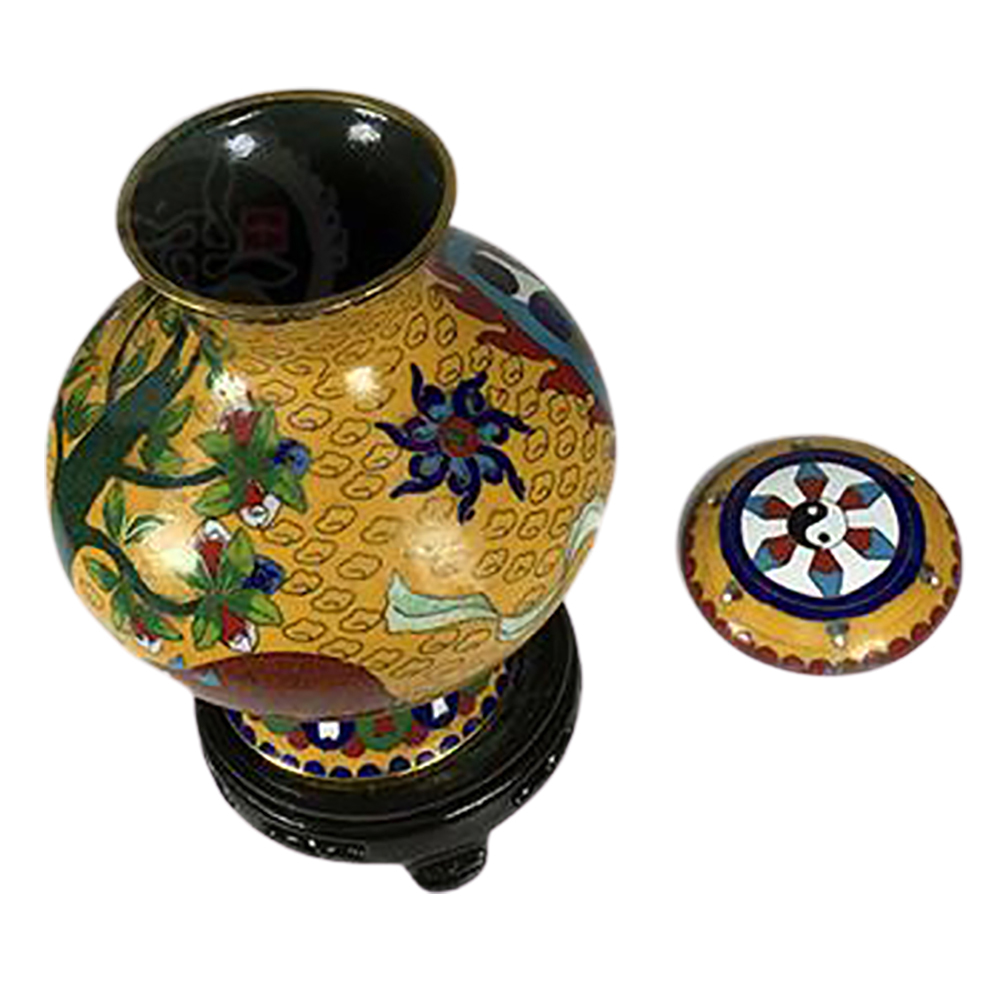 景泰藍財神寶瓶【十方】124840